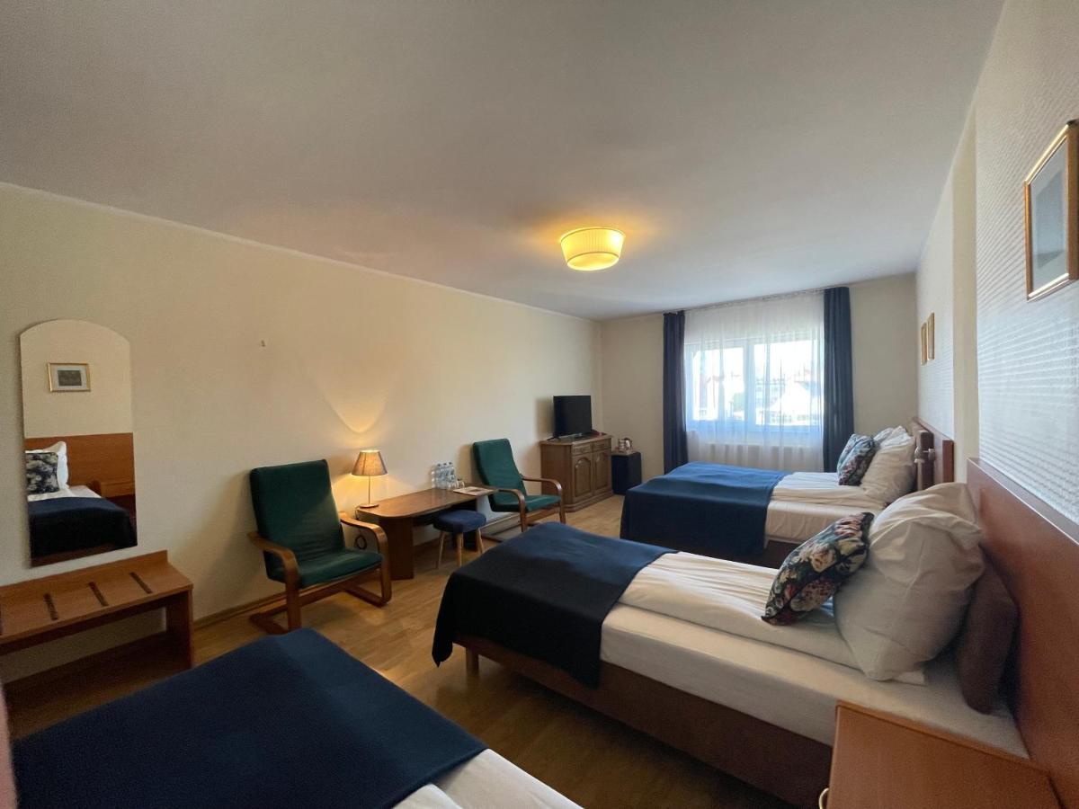 Hotel Golabek Łeba Esterno foto