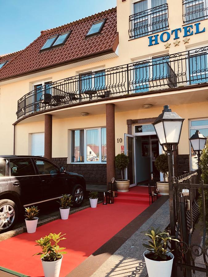 Hotel Golabek Łeba Esterno foto