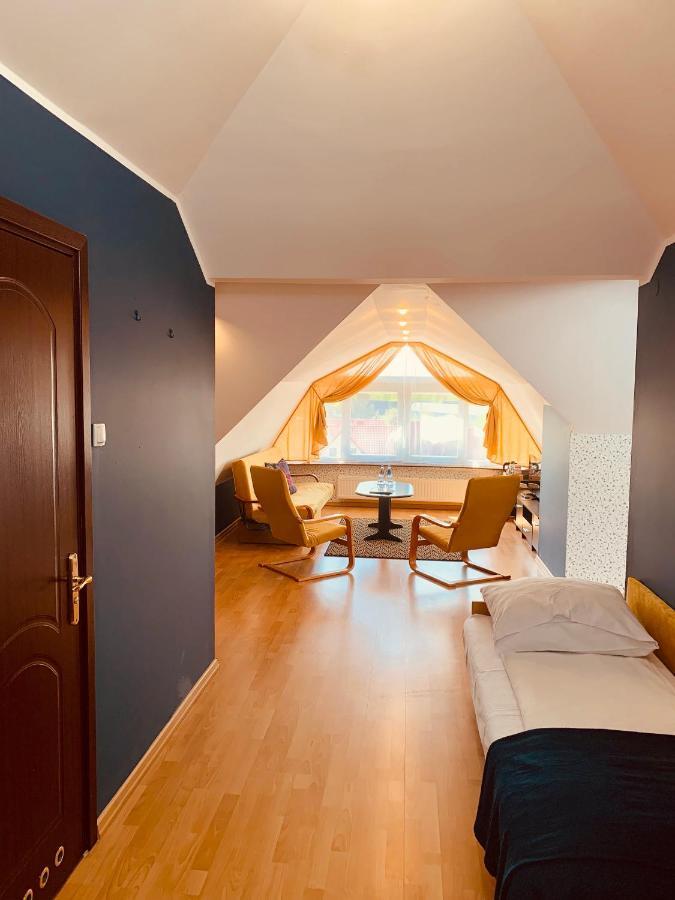 Hotel Golabek Łeba Esterno foto